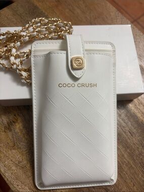 Chanel Coco Crush Phone Holder with Chain